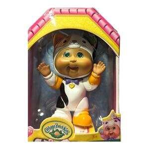 CutieTown Cabbage Patch Kids Cat With Purple Bow Outfit Collectable Toy NIB